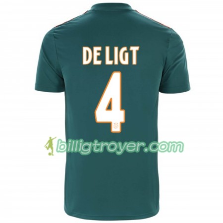 Billige Fotballdrakter AFC Ajax Matthijs de Ligt 4 Bortedraktsett 2019/20 Kortermet